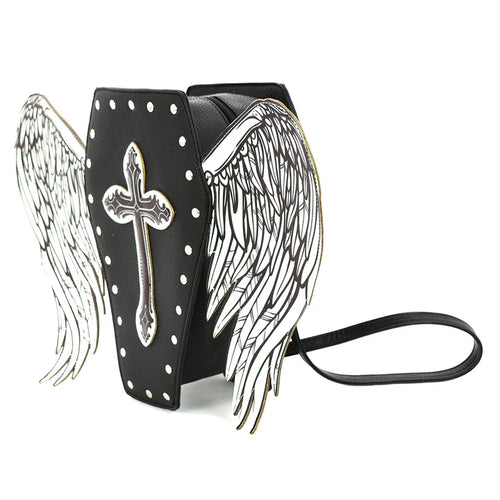Glow Coffin Bag/B.Pack w/wings
