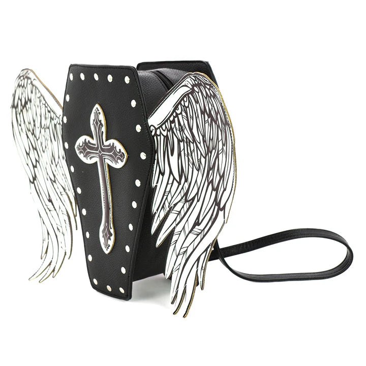 Glow Coffin Bag/B.Pack w/wings