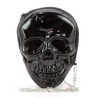 Skull Head Crossbody Black