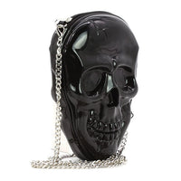 Skull Head Crossbody Black