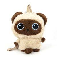 Cute Cartoon Cat Siamese Back P