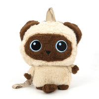 Cute Cartoon Cat Siamese Back P