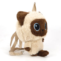 Cute Cartoon Cat Siamese Back P