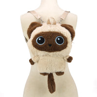 Cute Cartoon Cat Siamese Back P