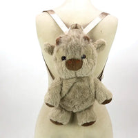 Highland Cow Plushy Backpack