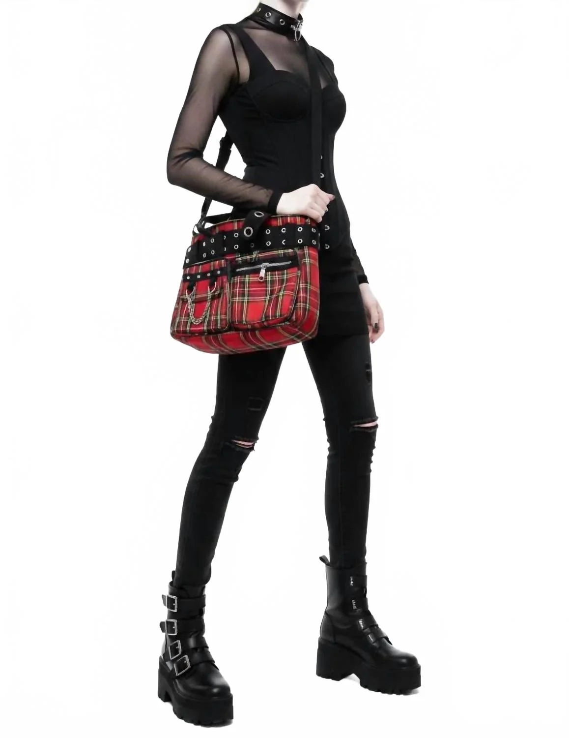 Red Detention Handbag