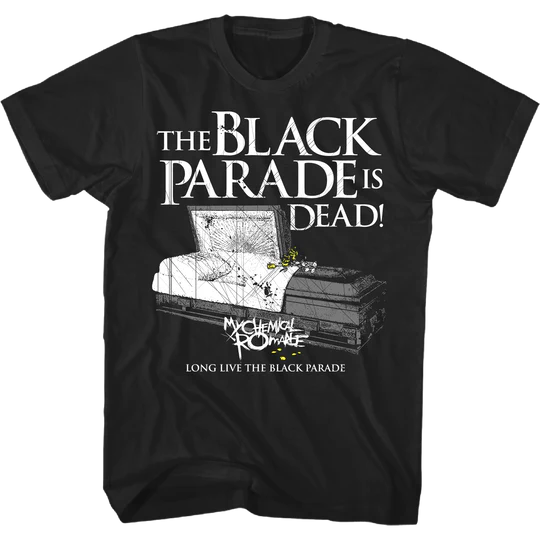 My Chemical Coffin T-White ink