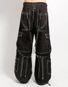 Interlace Pant Blk/Silver