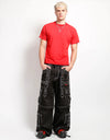 Interlace Pant Blk/Silver