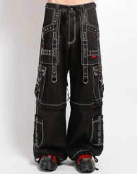 Interlace Pant Blk/Silver