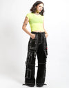 Interlace Pant Blk/Silver