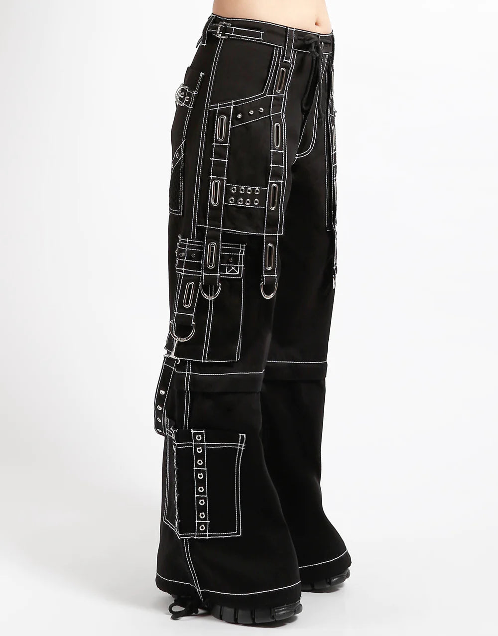 Interlace Pant Blk/Silver