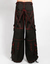 Super Stud Pant Blk/Red Stitch