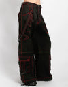 Super Stud Pant Blk/Red Stitch