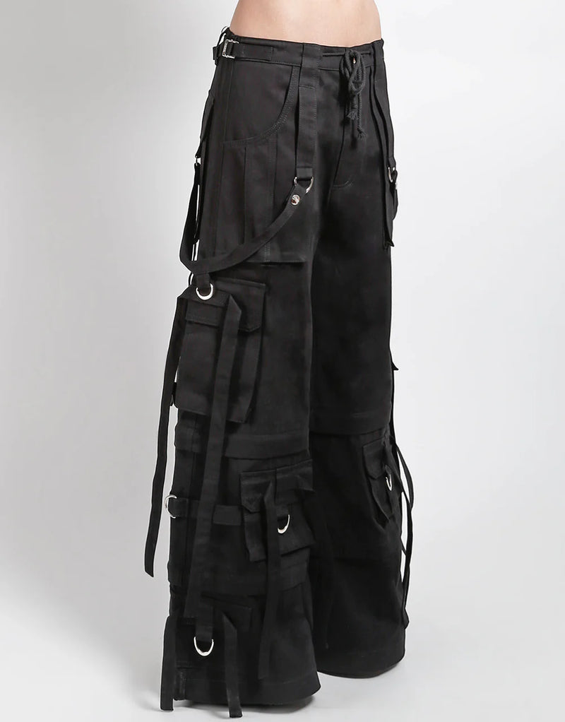 Ring Strap Pant Blk