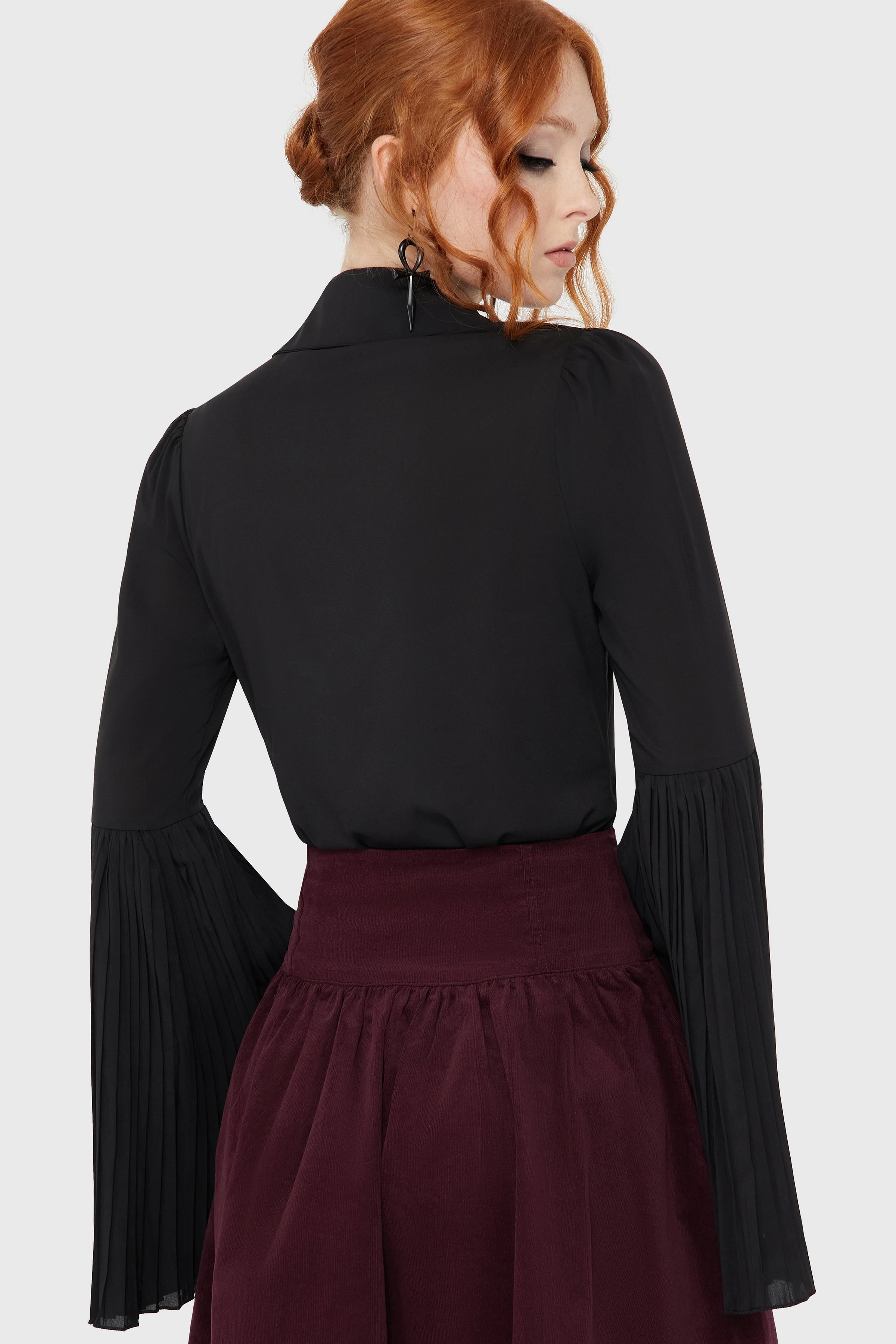 Alexandra's Mourning Shirt Blk