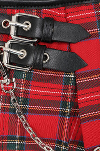 Anarchy Kilt Bag Red