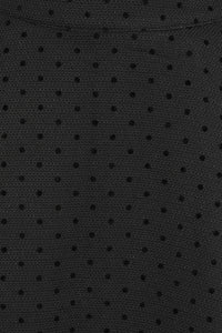 Annie Rose Spot Skirt Blk