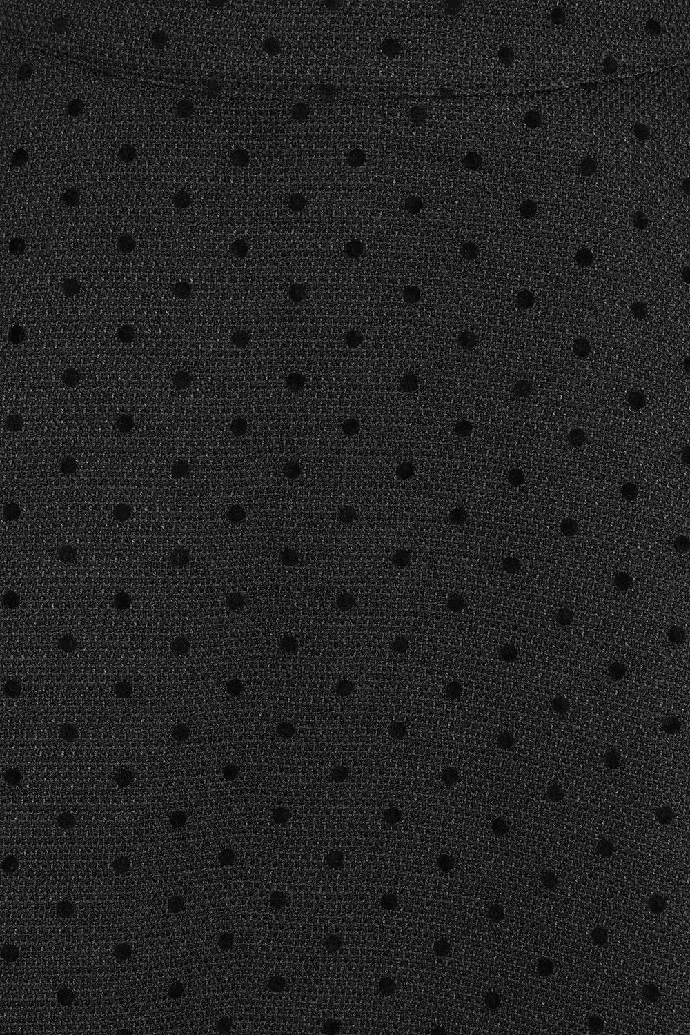 Annie Rose Spot Skirt Blk