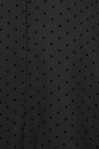 Annie Rose Spot Skirt Blk