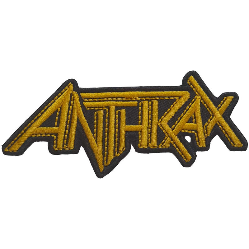 Anthrax Yellow Logo Woven