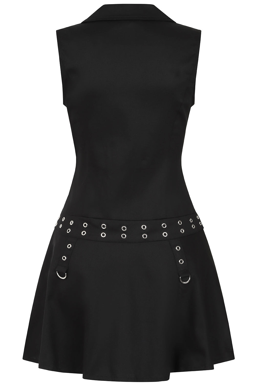 Astrid Black Buckle Dress