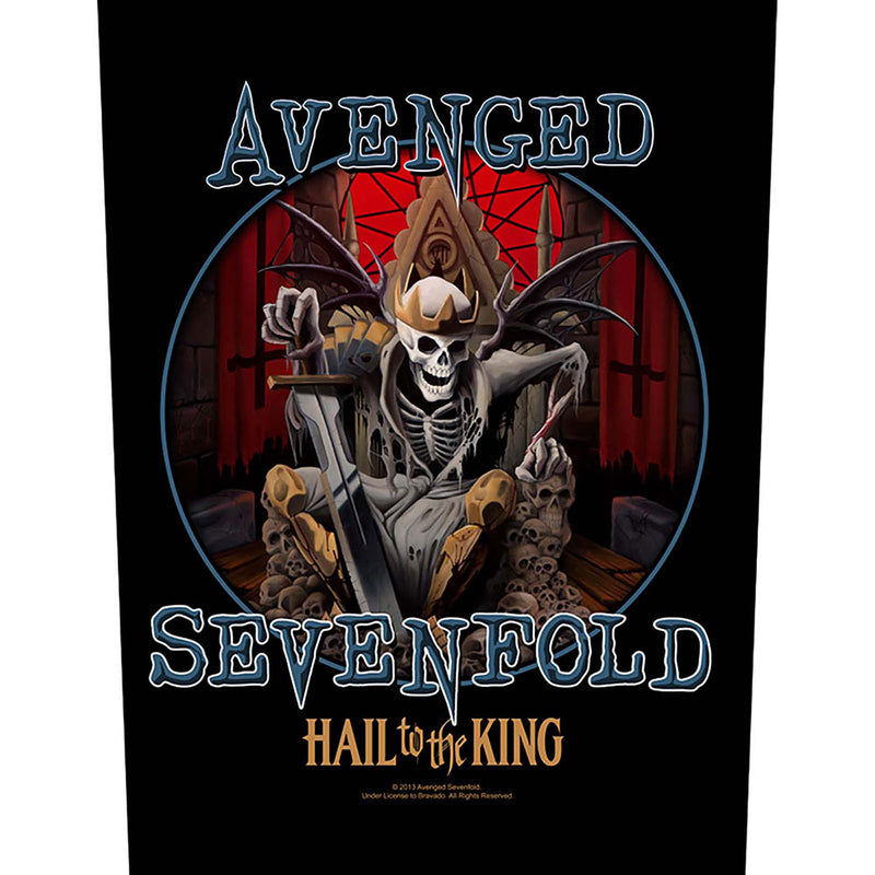 Avenged Hail to the King Back P
