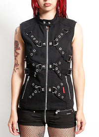 X Strap Power Vest Blk