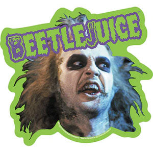 Beetlejuice Face