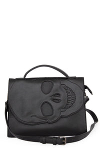 Tenebris Cut Out Skull Black