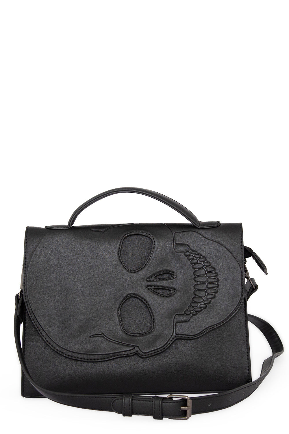 Tenebris Cut Out Skull Black