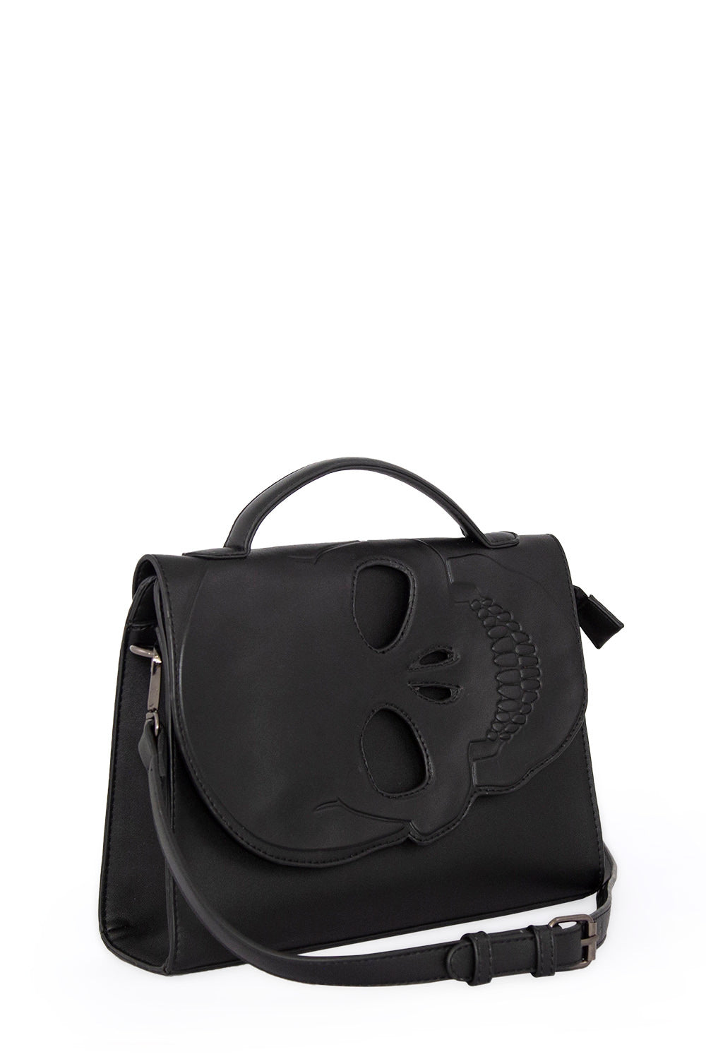 Tenebris Cut Out Skull Black