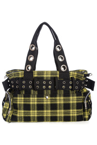 Handcuff Pocket Yellow Plaid