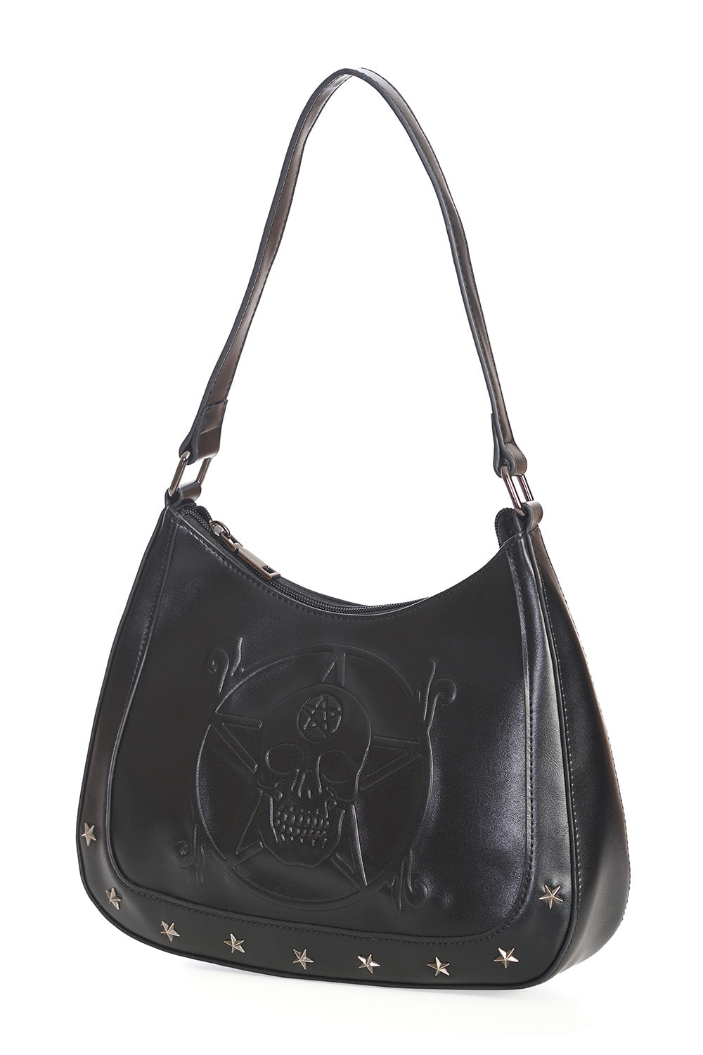 White Magic Skull Shoulder Bag