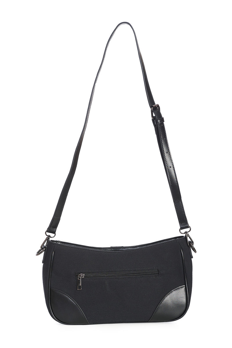 Earthwoem Chain Blk Handbag