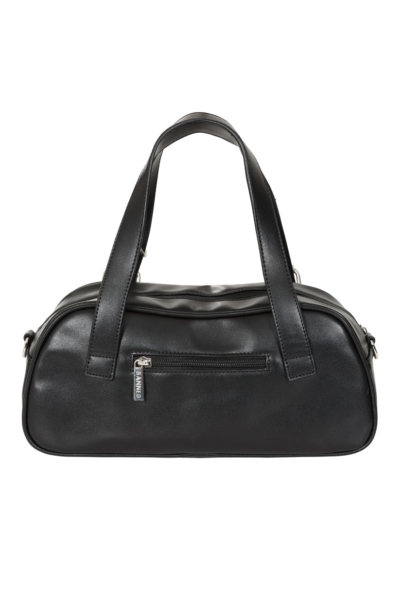 Grommet and Peircing Purse Blk