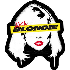Blondie Cutout Face Sticker