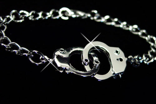 BR-Handcuff Bracelet Silver