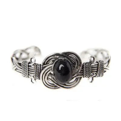BR-Tribal Onyx Cuff