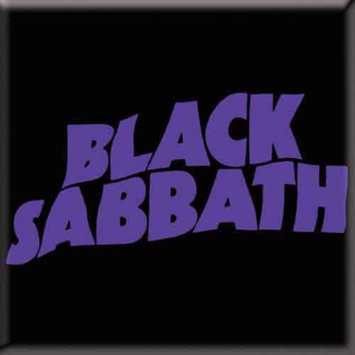 Back Sabbath Wavy Logo magnet