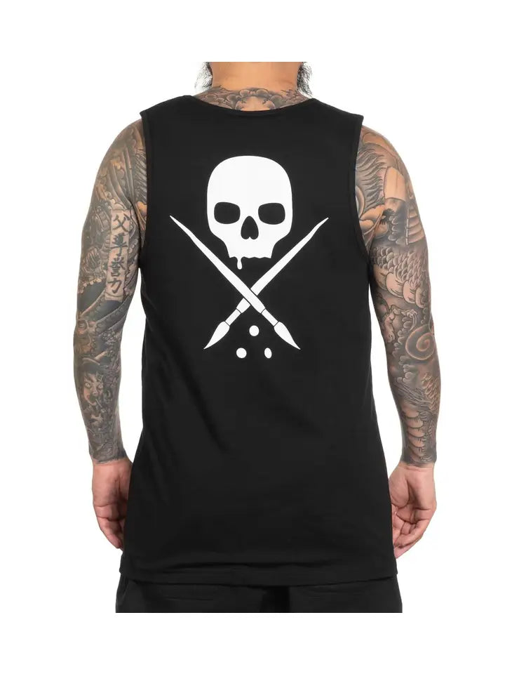 Badge Tank- Black