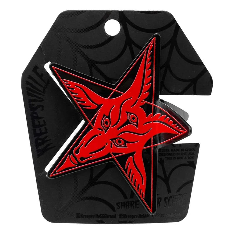 Baphomet Star Claw Clip