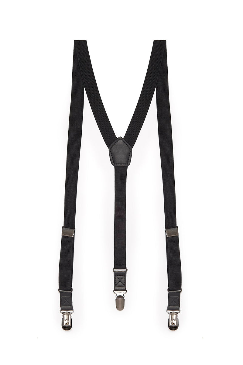 Basic Brace Blk Suspenders