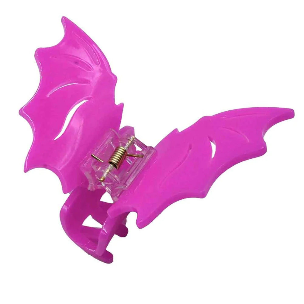 Bat Hair Claw Clip-Pink