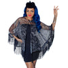 Bat Mesh Cape