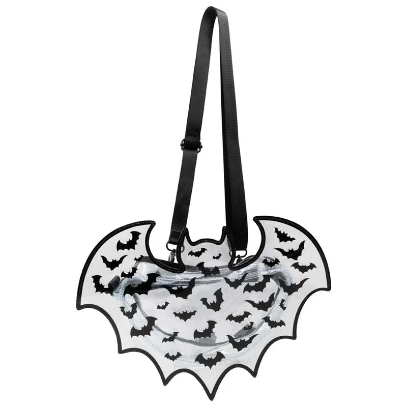 Bat Shaped Clear Vinyl BckPck