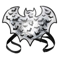 Bat Shaped Clear Vinyl BckPck
