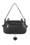Batwing Charm Blk/Ppl