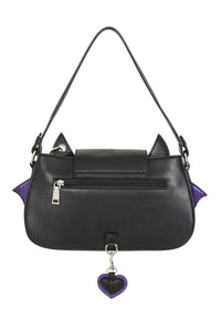 Batwing Charm Blk/Ppl
