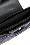 Batwing Charm Blk/Ppl